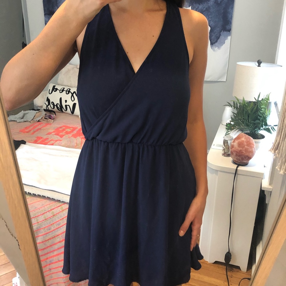 NAVY DRESS - Picture 2 of 4